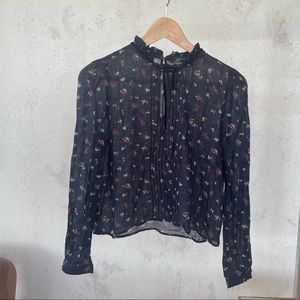 Zara Floral blouse
